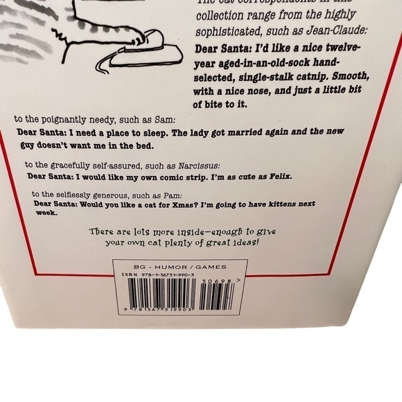 Cats’ Letters to Santa Bill Adler Paul Bacon - Picture 7 of 7